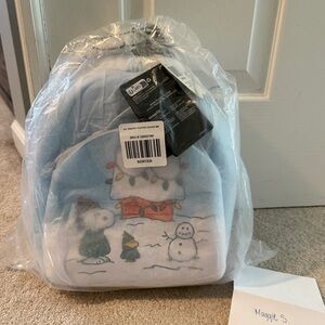 Loungefly x Peanuts Snoopy & Woodstock Puffer Jackets Mini Backpack